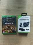 Dobe Dual Ładowarka+2x aku+gra Xbox One/X Nowe