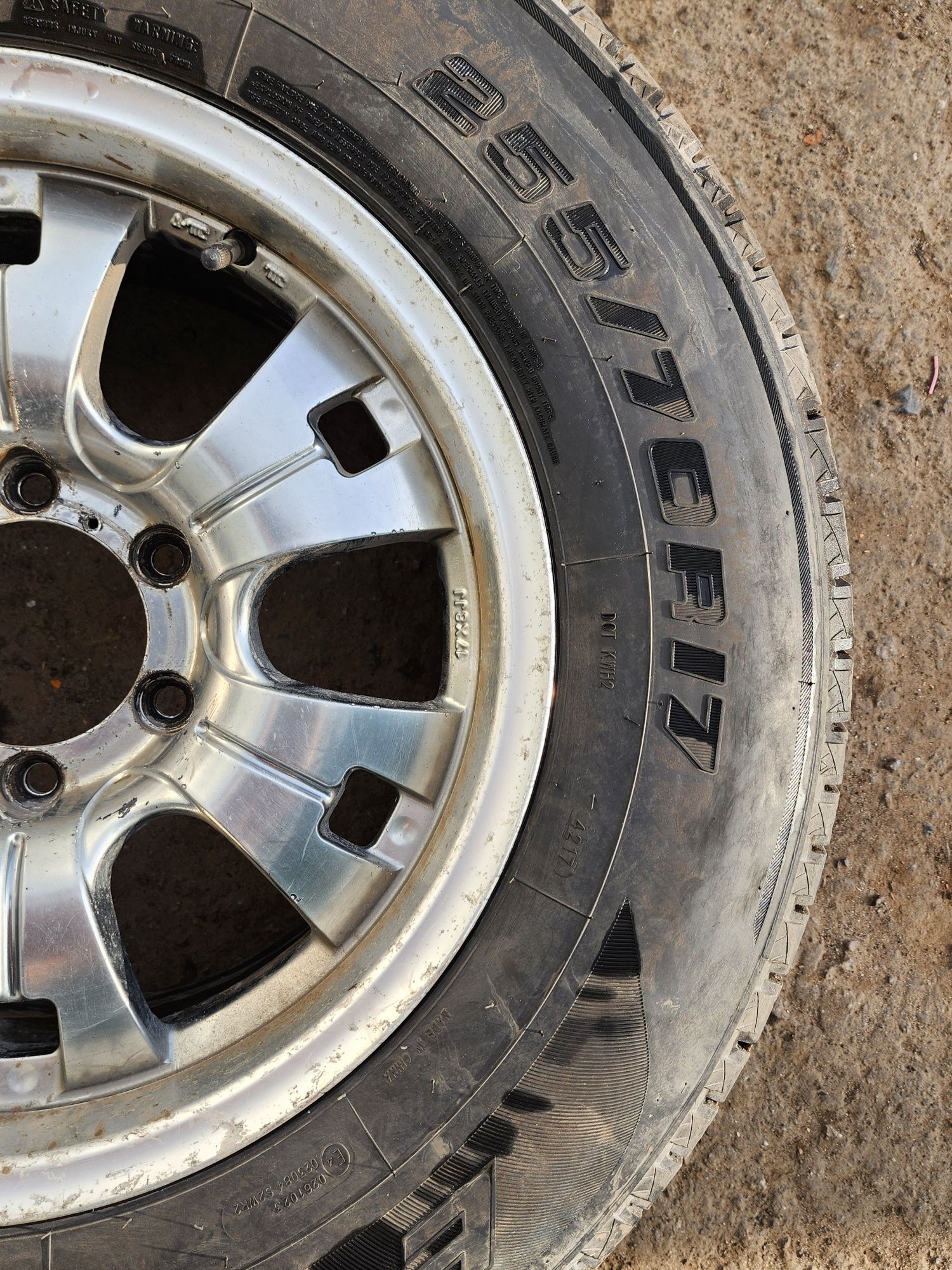 Колеса в сборе 255 70 R17 112T Mazzini Ekosaver