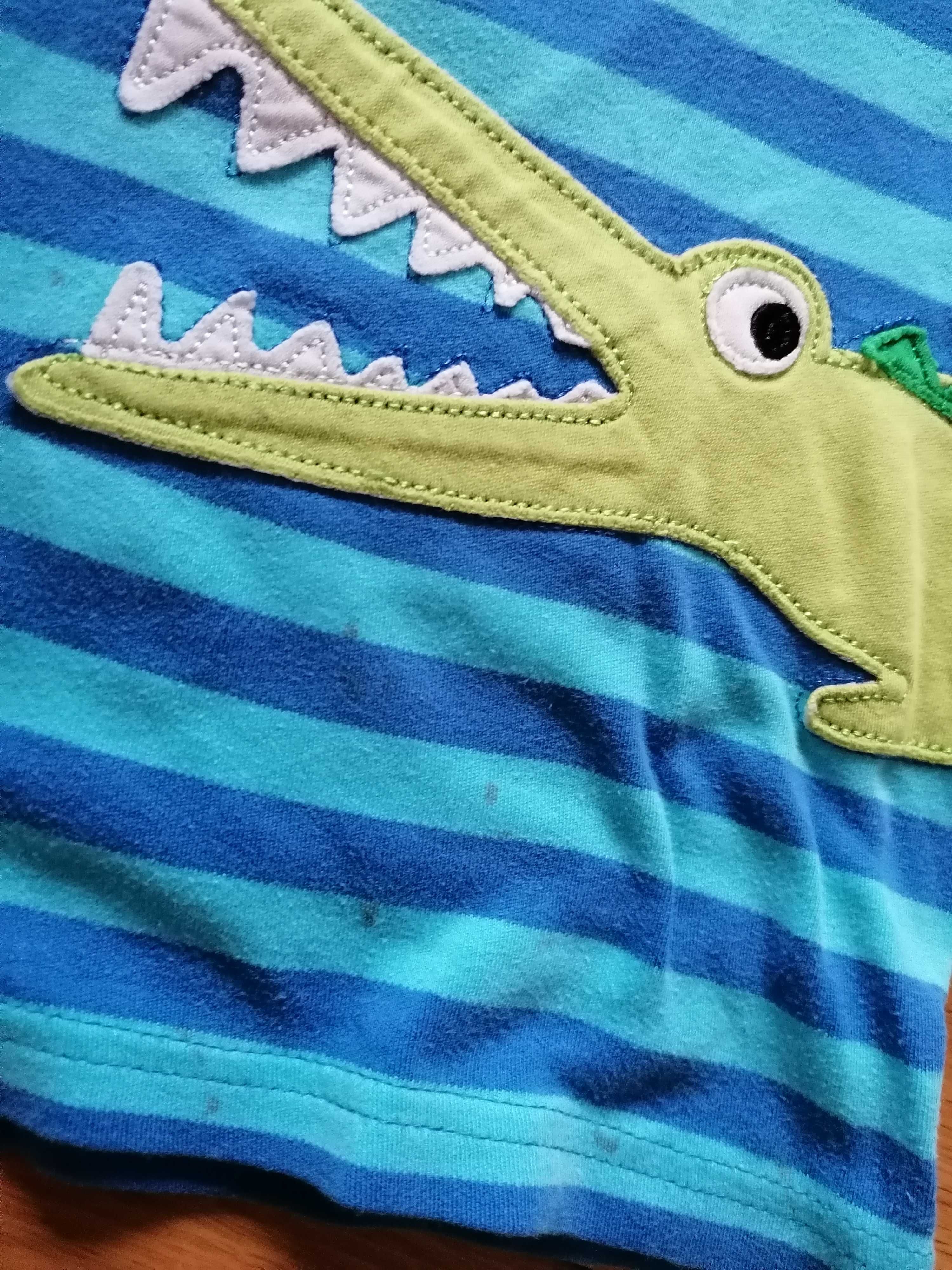 Zestaw S.Oliver Fatants Toby Tiger spodnie bluza t-shirt 98 cm 2-3 lat