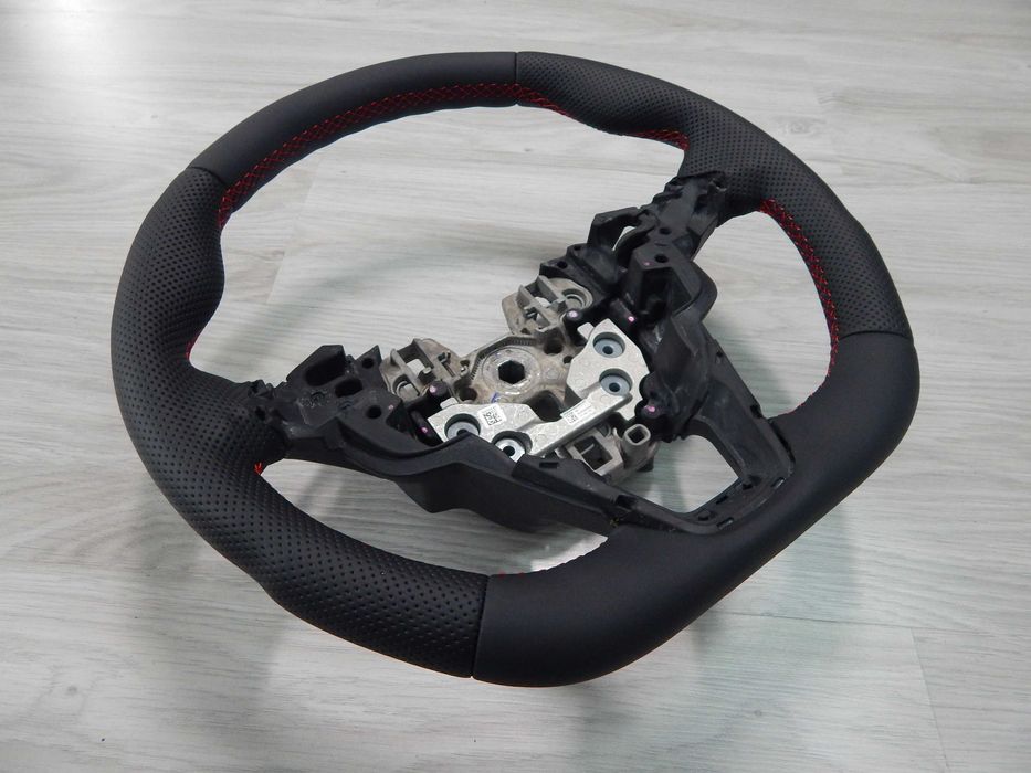 Ford Mondeo MK5 S-Max II Galaxy - kierownica sport obszycie czerw nić