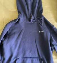 Sweatshir Nike azul escura com capuz - NOVO