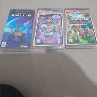 Vendo jogos de psp