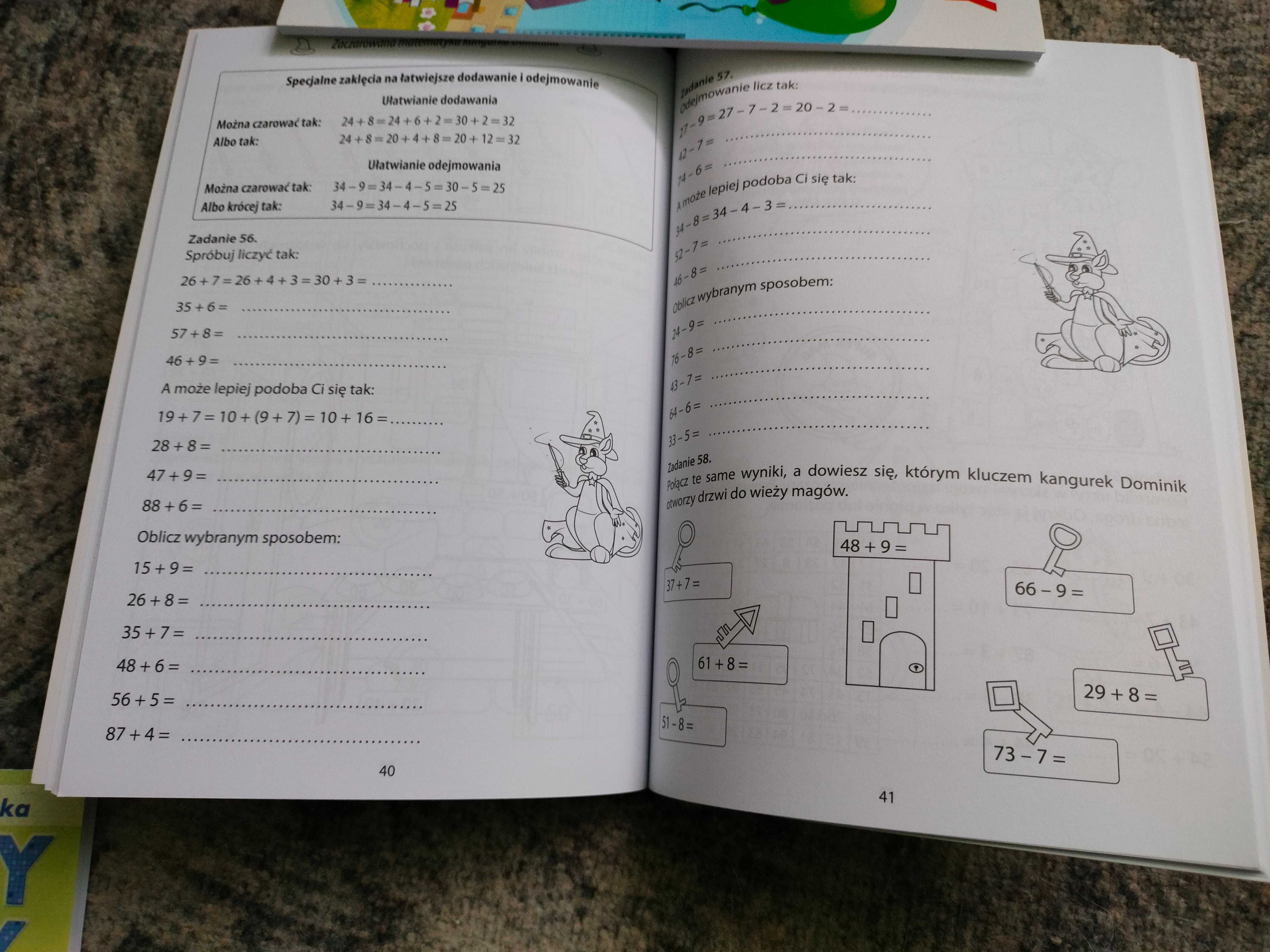 Zaczarowana matematyka - kl. 2 - z odpowiedziami
