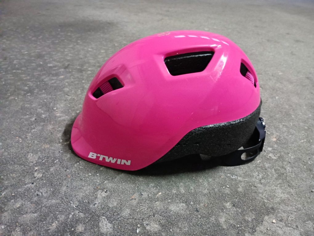 Capacete Bicicleta Cor de Rosa