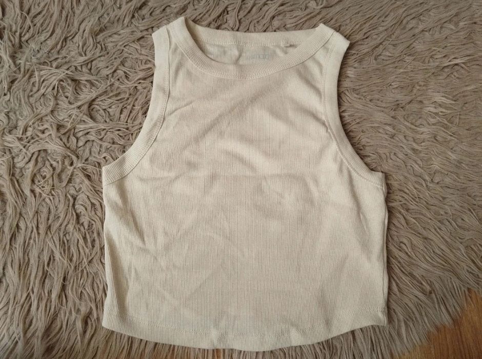 beżowy top damski esmara rozmiar s