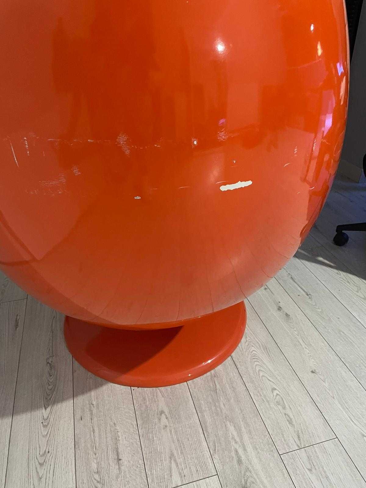 Fotel obrotowy Eye Ball - pomarańczowy