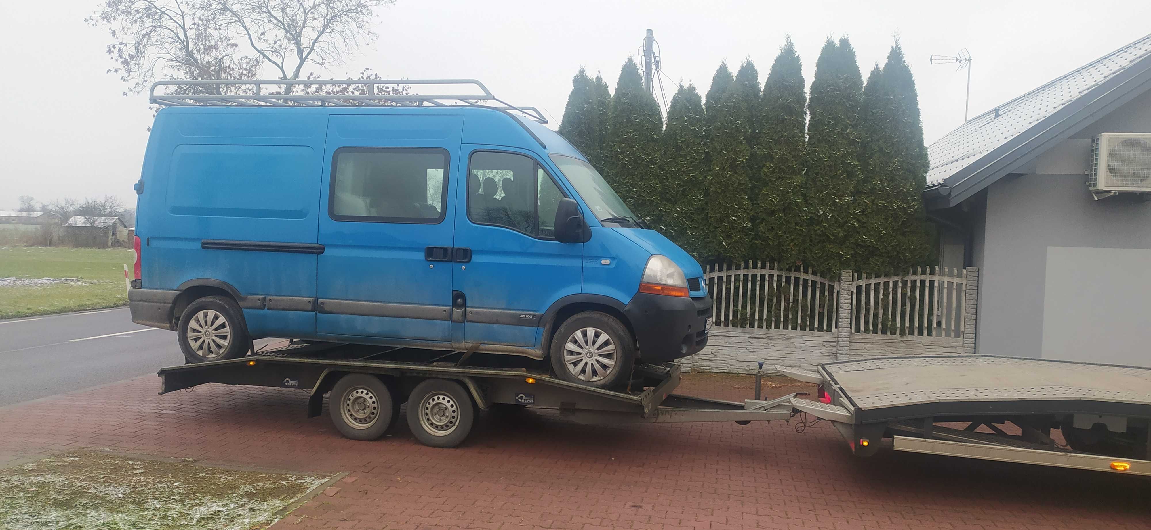 Autolaweta transport aut maszyn