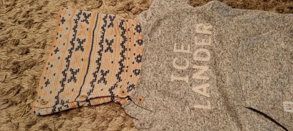 Ciepła bluza 134 z kominem