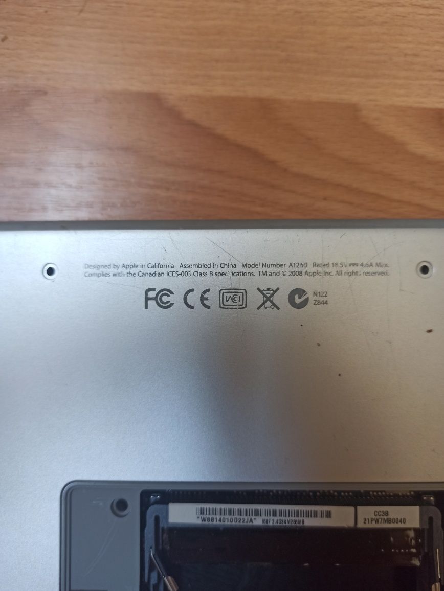 MacBook Pro A1250 peças