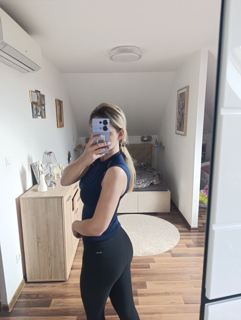 Spodenki legginsy sportowe siłownia bieganie adidas s m