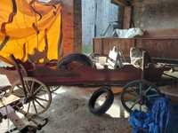 Wóz konny-drewniany