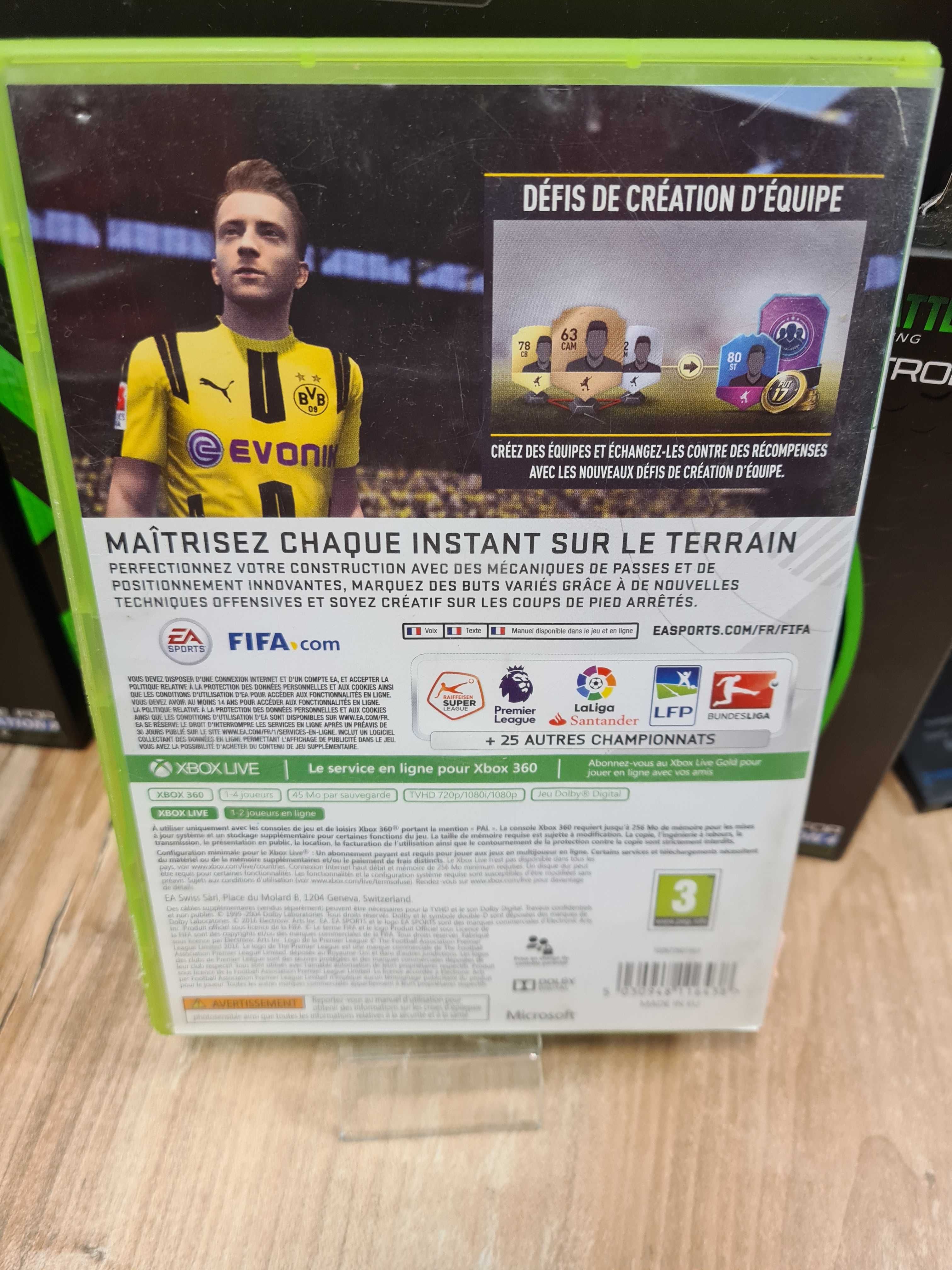 FIFA 17 XBOX 360,  Sklep Wysyłka Wymiana