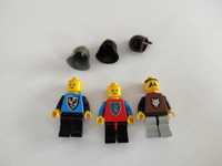 LEGO Figurki Black Falcon, Crusader Lion, Wolfpack
