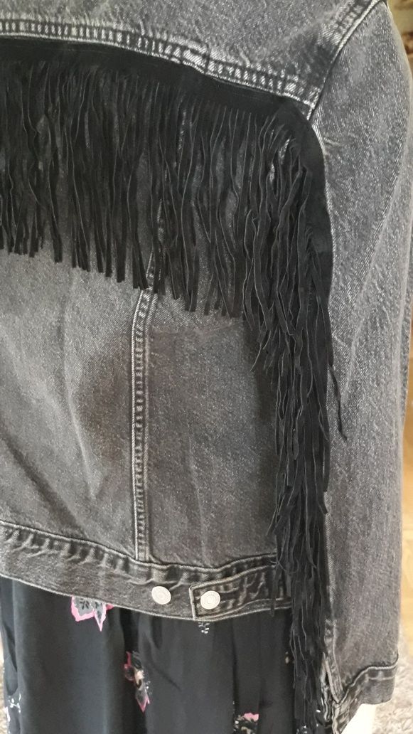 Kurtka Levi's czarna custom