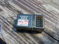 Odbiornik 6 kanałowy aparatury 2,4GHz DumboRC X6FG funkcja żyroskopu