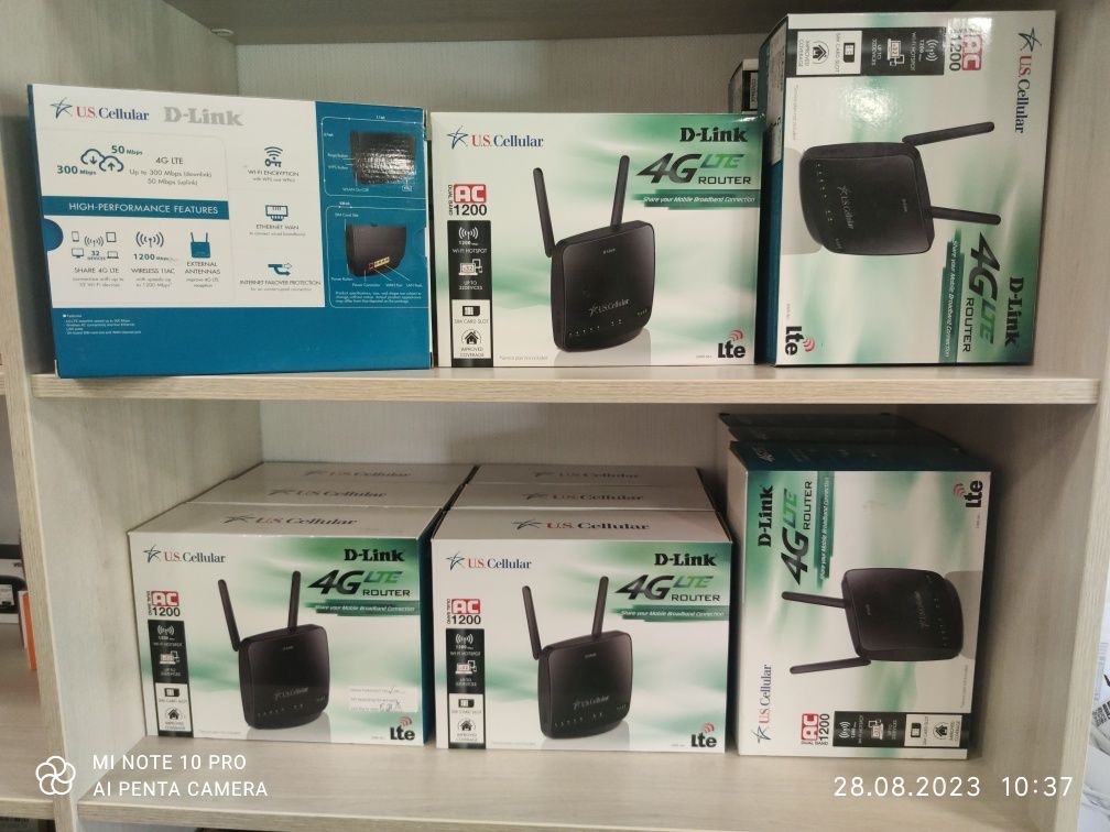 4G WiFi роутер D-link dwr953(961) Подарунок Лайф, Водвф, КС