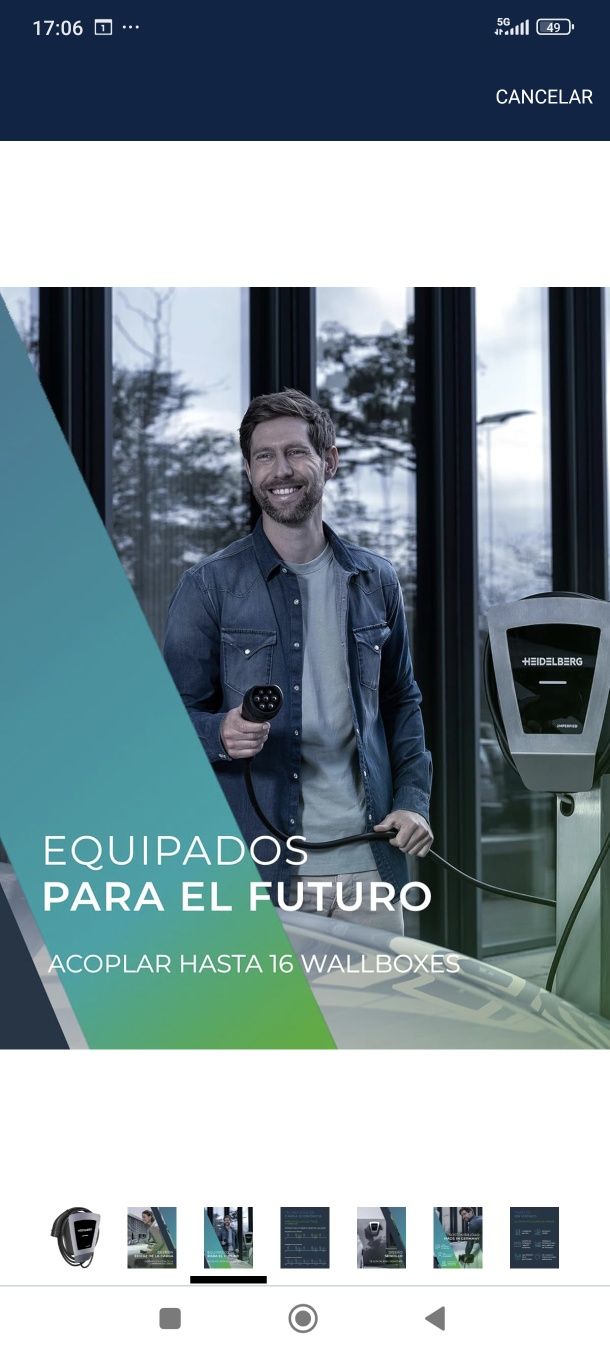 Heidelberg Wallbox Energy Control com potencia de carga de 11 kW