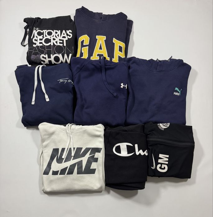 кофти худі nike puma gap champion tommy hilfiger fila tnf
