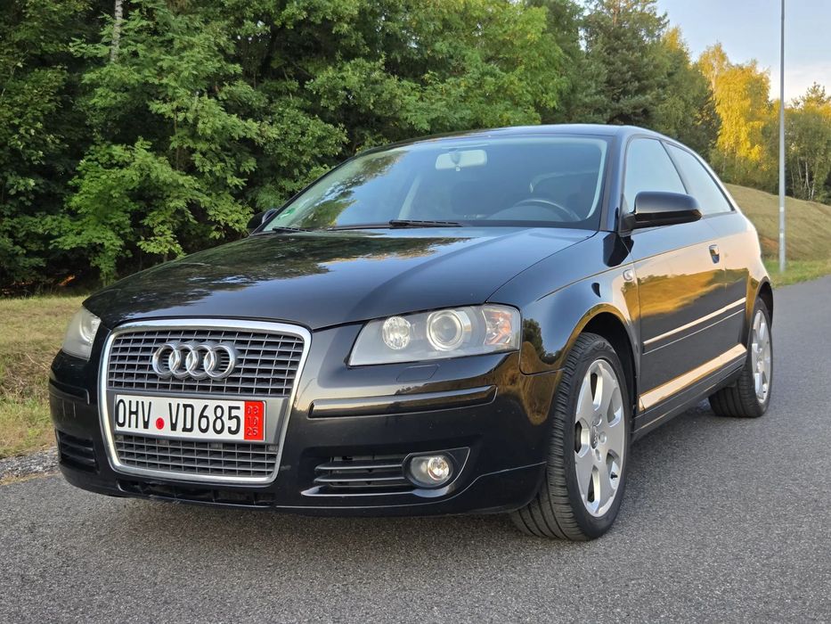 Audi A3 3-drzwiowe 1,6 MPI 102KM Klimatronic Webasto Alu Bezwypadkowy z Niemiec po opłata