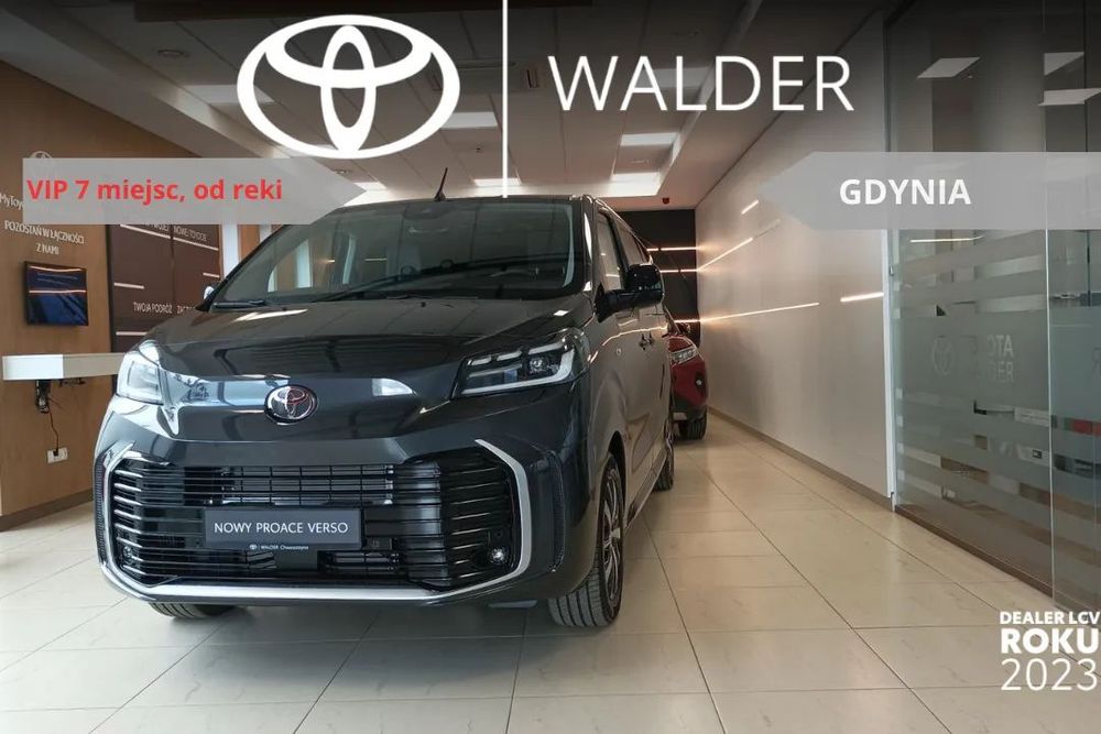 Toyota Proace Verso 7 miejscowy, od ręki 177KM AT, VIP