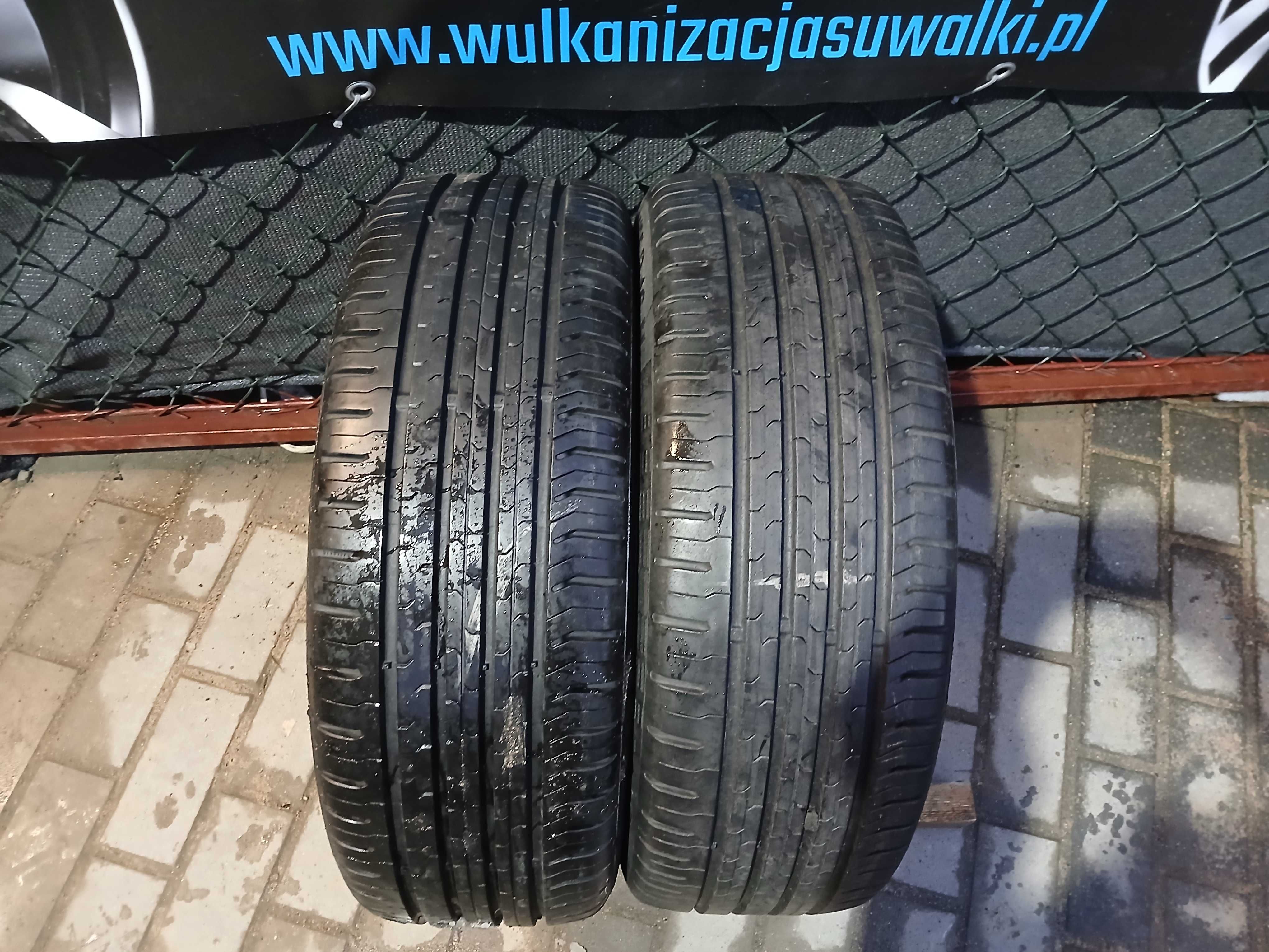 2x używane opony letnie 195/55 R16 Continental Montaż Gwarancja