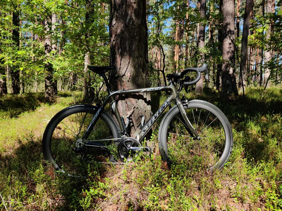 Stevens SCF2 56 carbon koła CSC carbon 50mm grupa Shimano 105