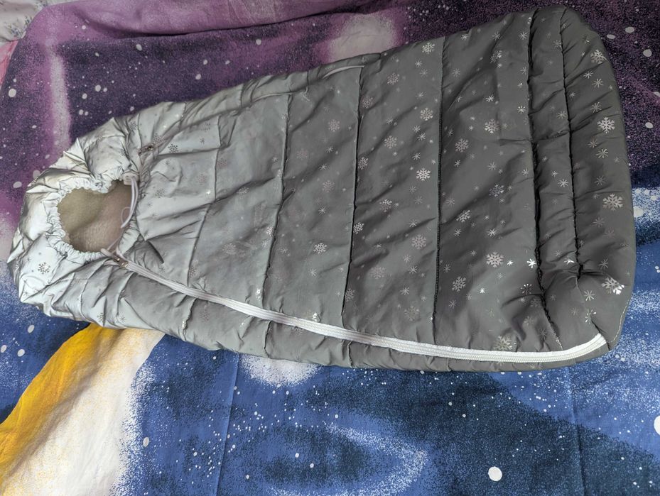 Зимовий конверт в коляску світловідбиваючий