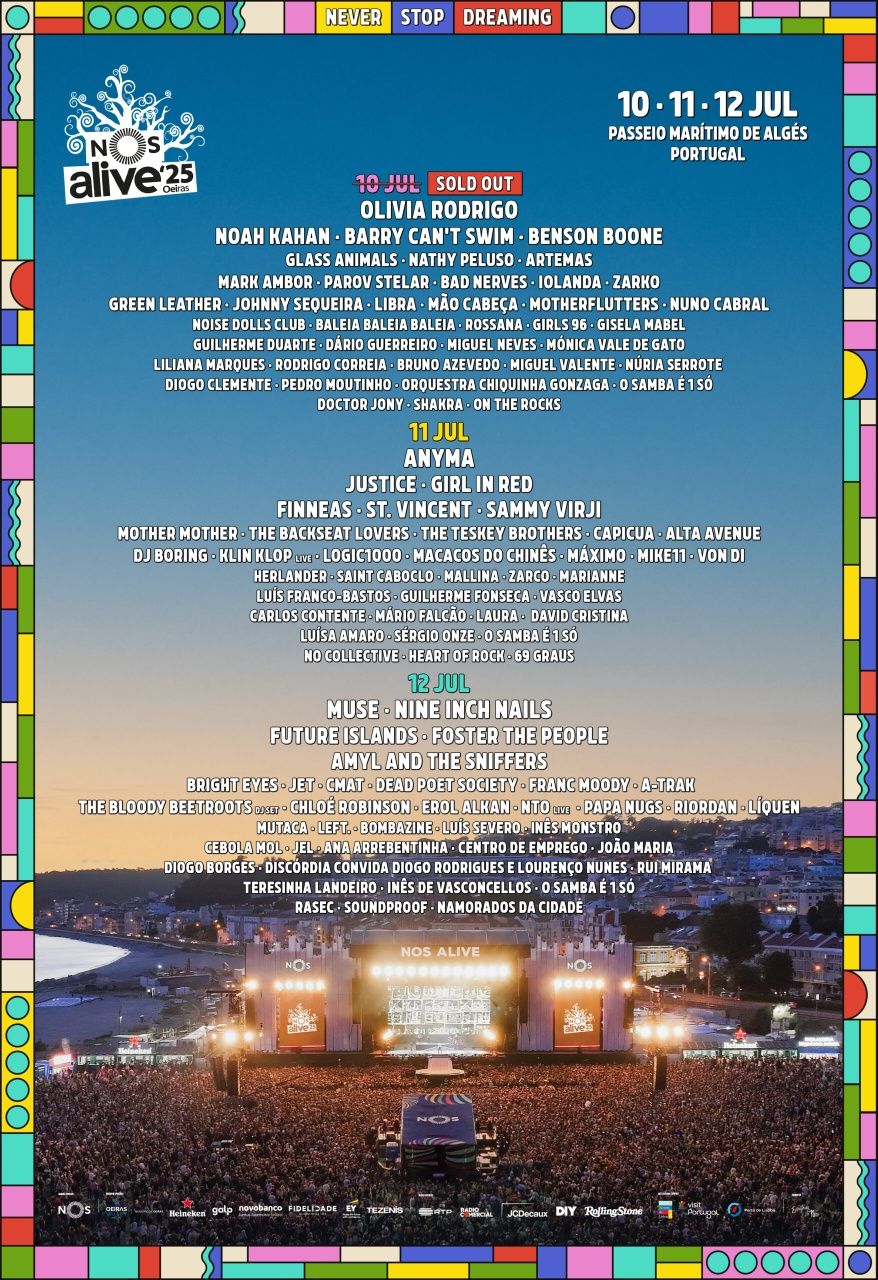 Bilhete 3 dias - NOS ALIVE