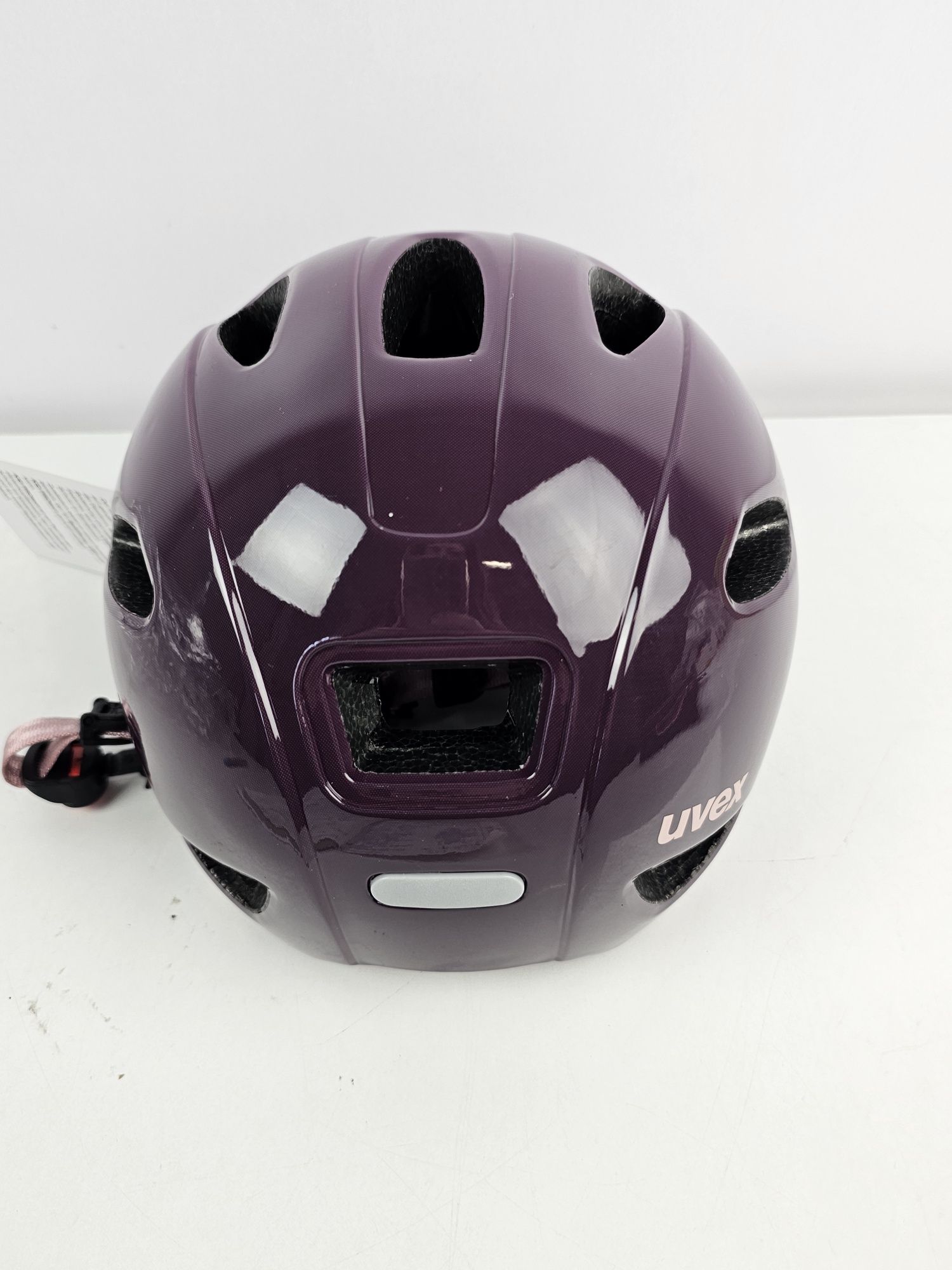 Uvex oyo lekki kask rowerowy dla dzieci 50 54 plum dust rose
