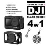 DJI Osmo Action 3 BLACK zestaw 4w1 plus etui na baterie