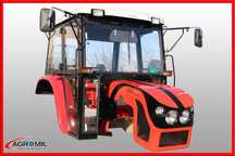 Kabina C330 maska C- 330 Naglak zestaw czerwona kabiny maska