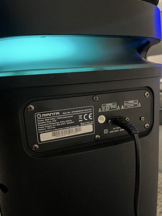 Kolumna bluetooth manta