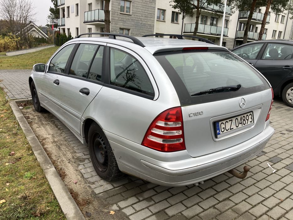 Mercedes w203 1.8 kompressor uszkodzony