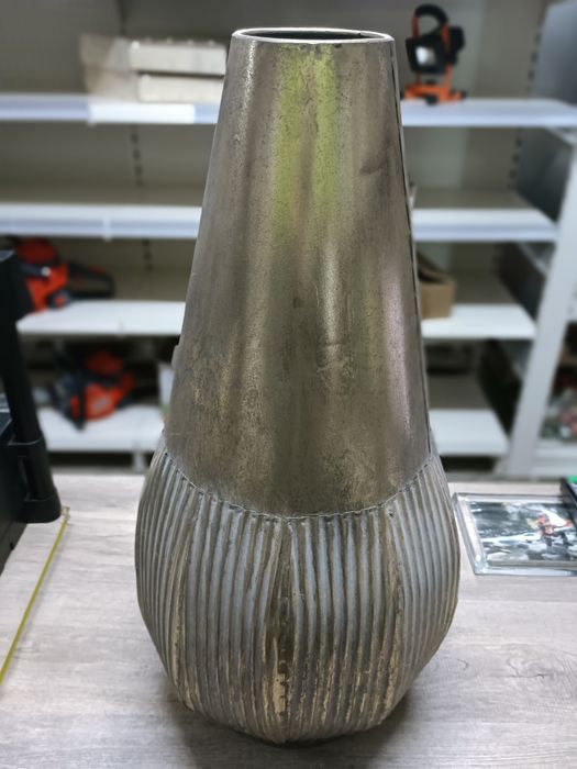 Wazon metalowy duży 59 cm