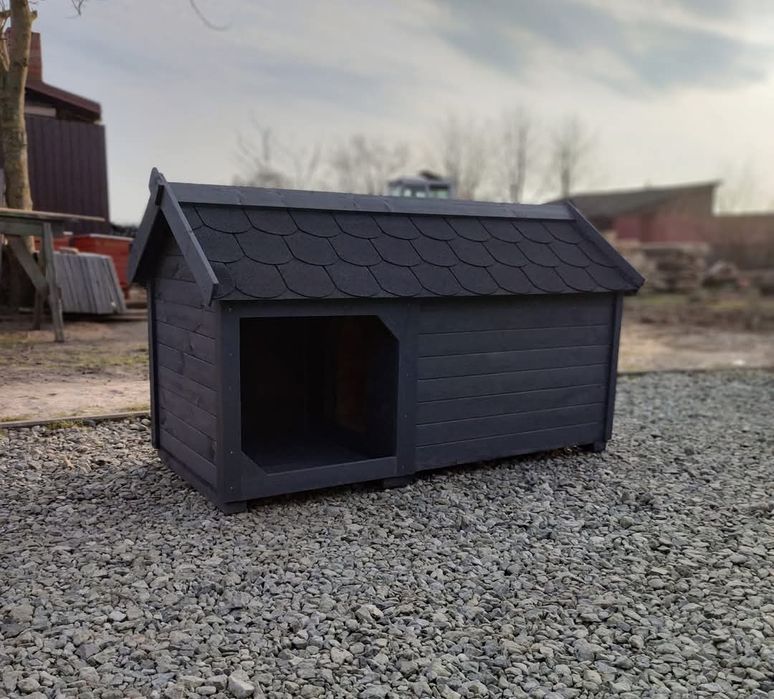 Buda dla psa ocieplana