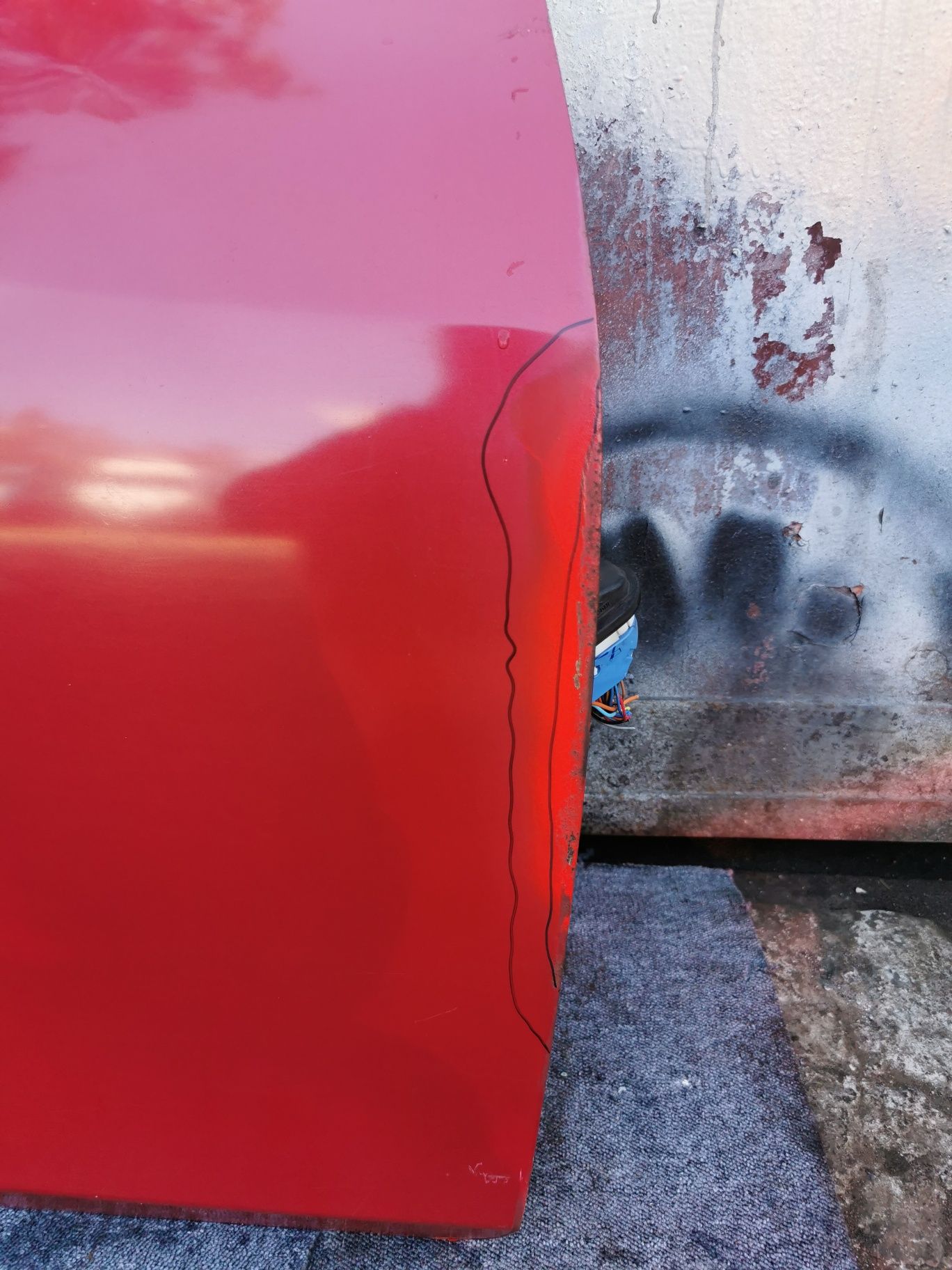 Drzwi prawe Prawy Przód Mazda 3 BL 09-12r kod lakieru 27A