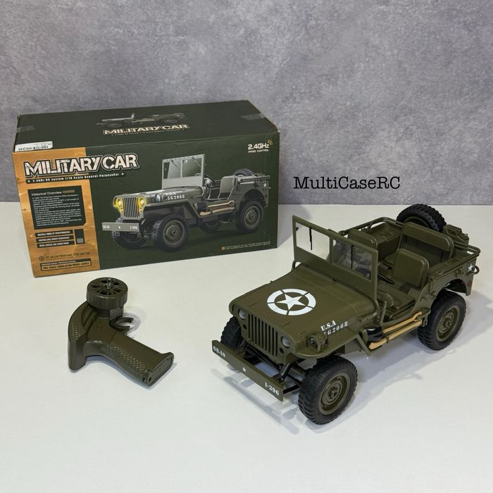 Машинка на радіокеруванні Jeep Willys від JJRC C8815