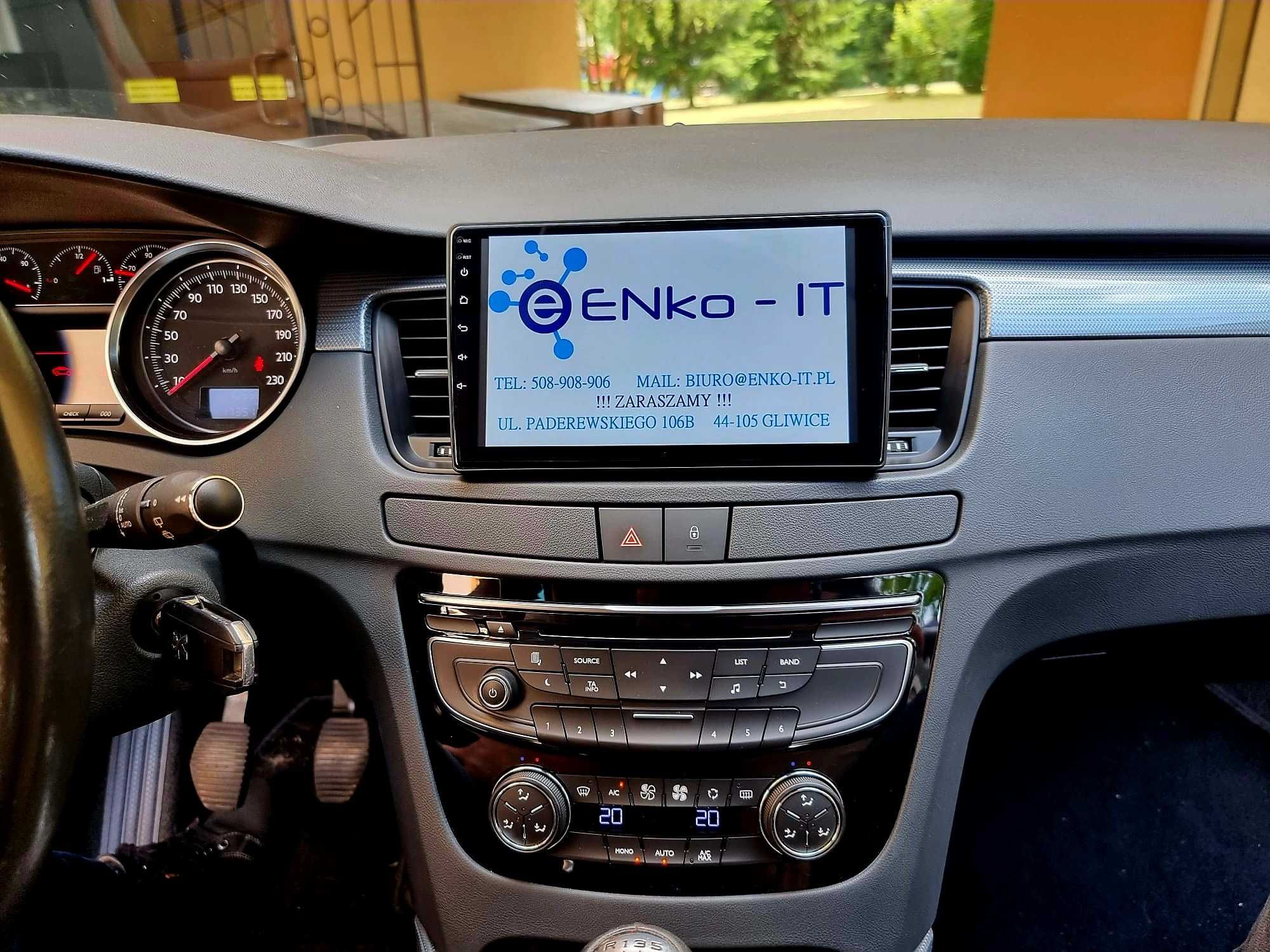 Radio 2din Android Peugeot 508 4GB Nawigacja, Bluetooth, DSP, Raty