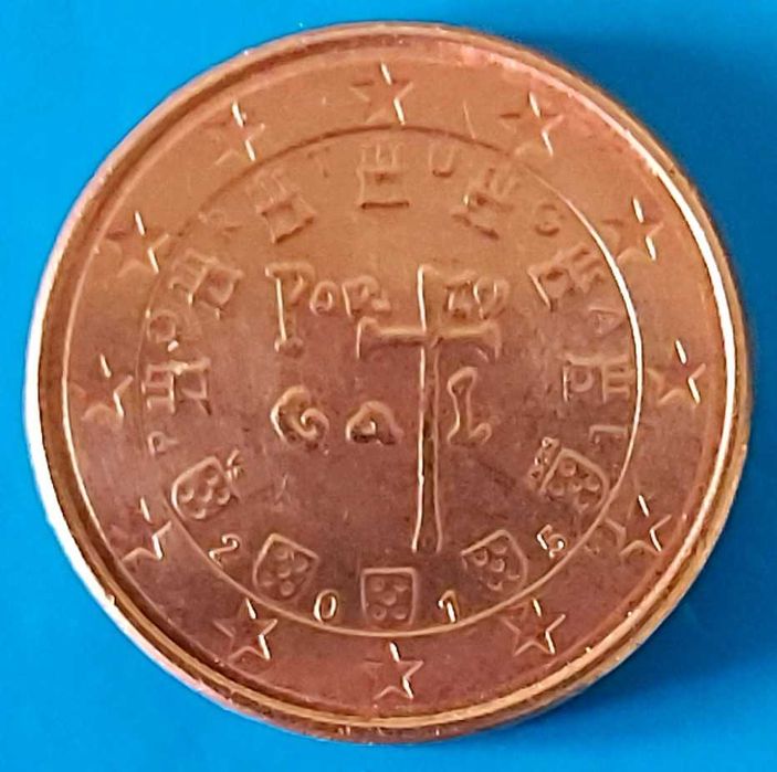 1 cêntimo de 2015 de Portugal