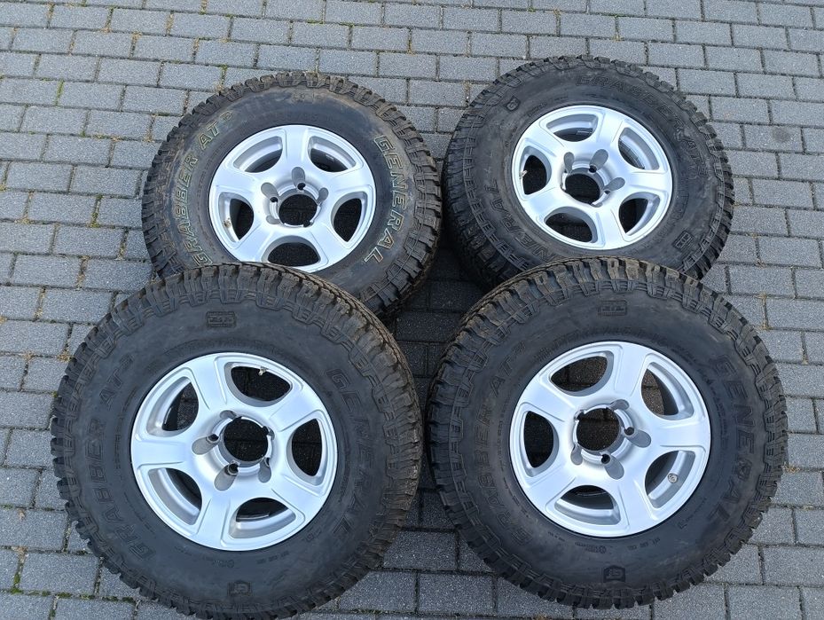 Koła Aluminiowe Terenowe R16   5x150 opony   235/85 R16