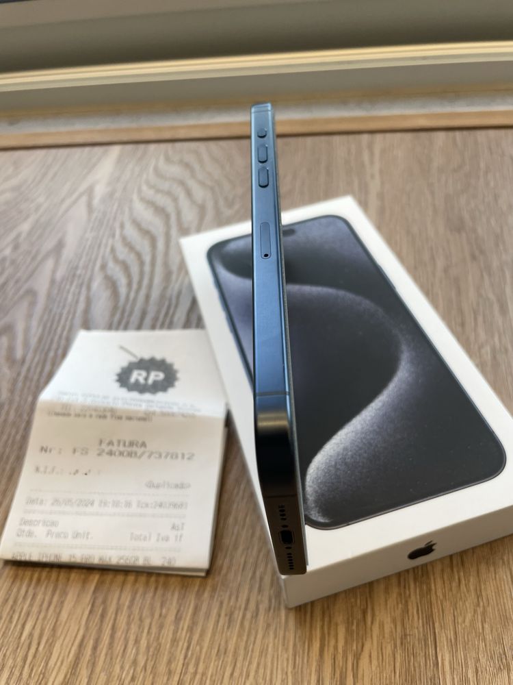 iPhone 15 Pro Max | Garantia até 2026 + capas Apple