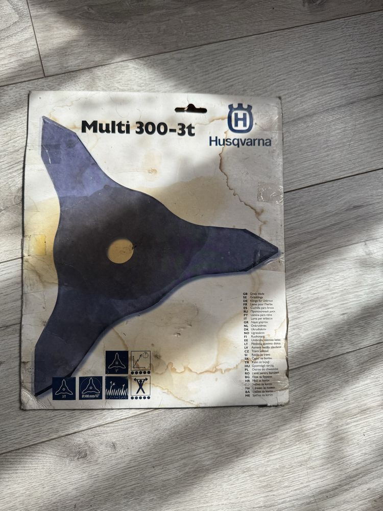 Ніж для трави. Husgvarna Multi 3- х зубий.