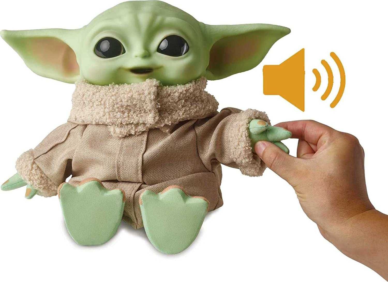 Малыш Йода в сумке Mattel Star Wars Оригинал