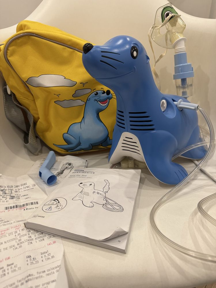 Nebulizador compressor Sami the Seal Philips