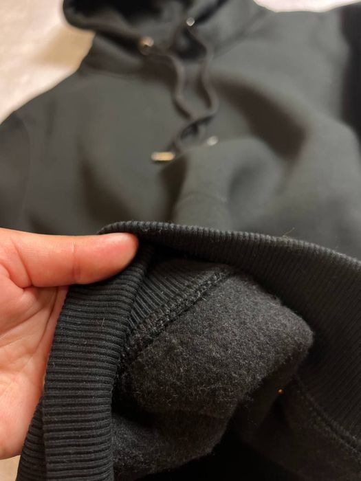 ЗНИЖЕННЯ ЦІНИ Мужское худи БРЕНД черный патч люкс флис зима s-xxl люкс