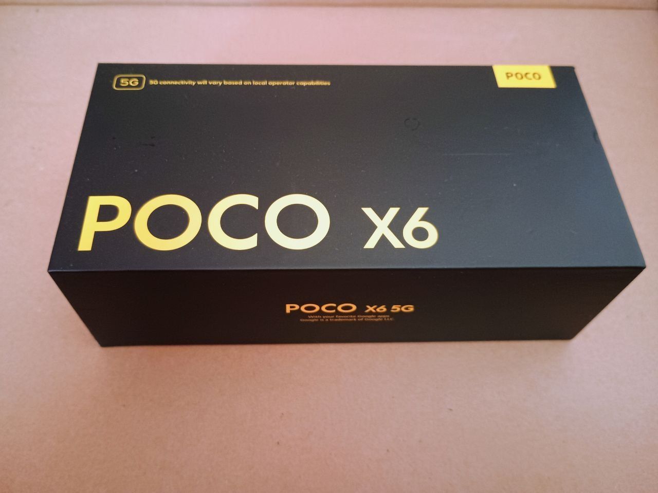 Продається смартфон Poco x6 5g black 8/256gb