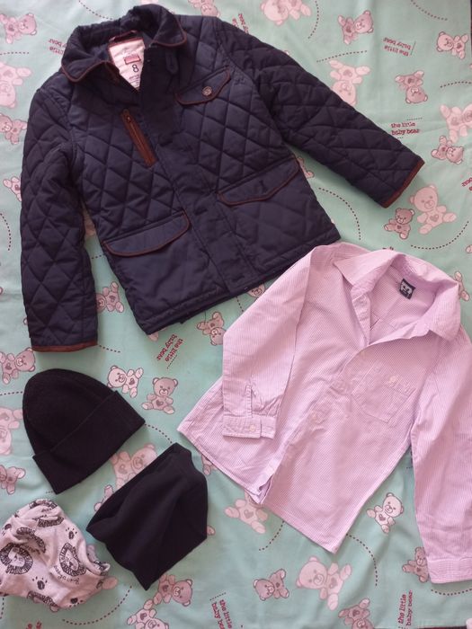 Класична курточка для хлопчика 122