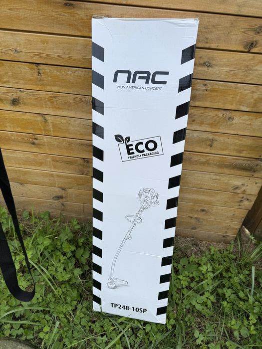 Podkaszarka NAC + olej do kosiarek x3 + nowa żyłka