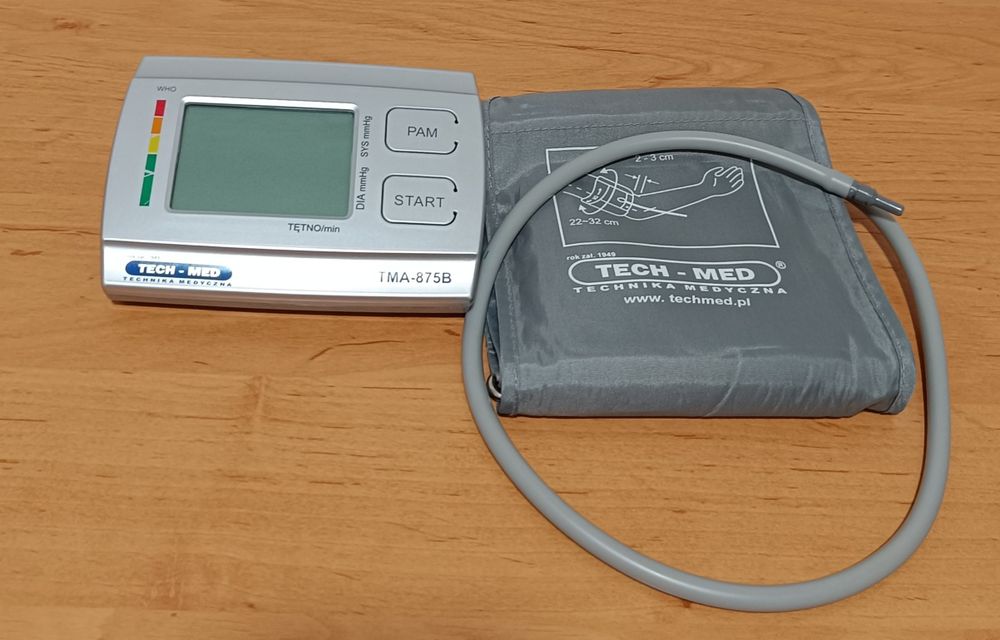 Automatyczny ciśnieniomierz naramienny marki Tech-Med TMA-875B