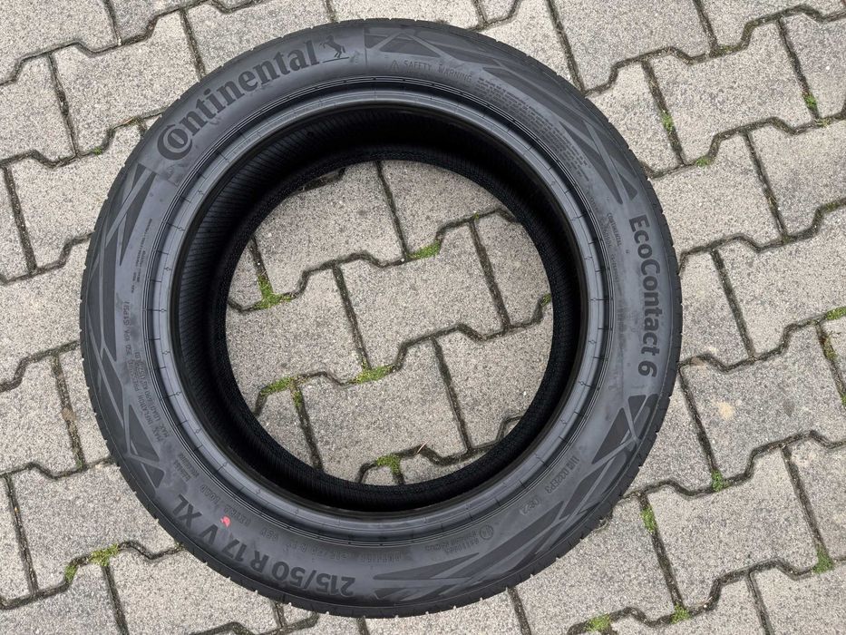 4x Nowe opony letnie 215/50r17 95V XL CONTINENTAL EcoContact 6 (2022r)